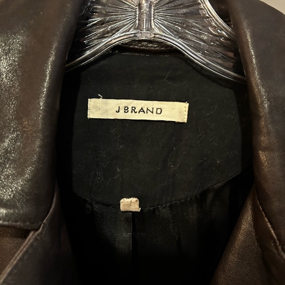 J BrandLam skin leather jacket - Picture 3 of 10